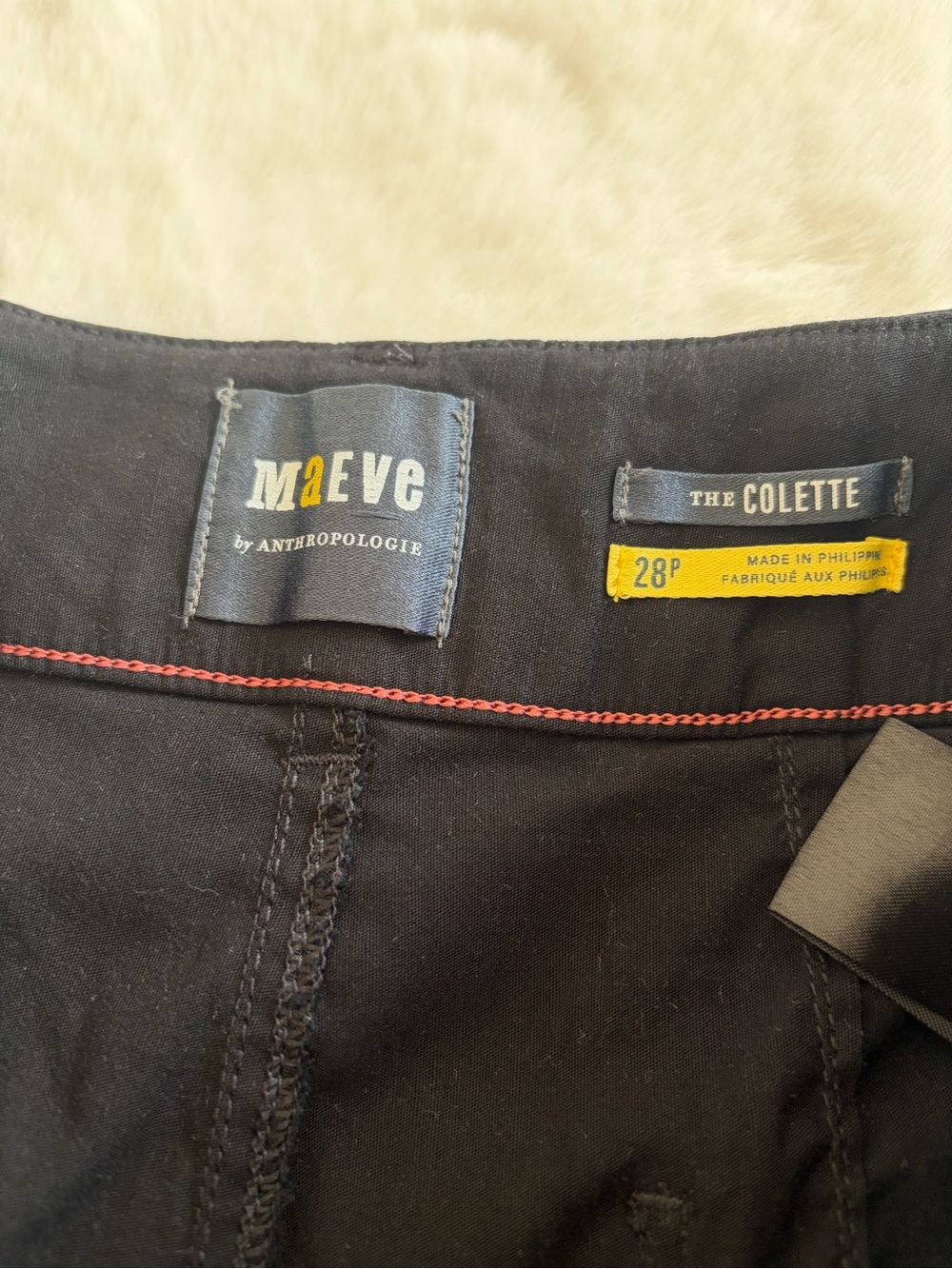 Maeve The Colette Black Wide-Leg Pants | 28P - Picture 6 of 12